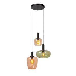 Lucide Ilona Round Pendelleuchte 3-flammig bei lampenonline.de