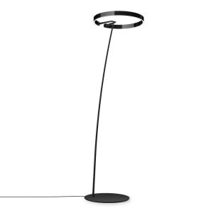 Occhio Mito raggio LED-Bogenleuchte Schwarz matt/Black Phantom-mit LED (2700K - 4000K) +++ Rückläufer +++ bei lampenonline.de