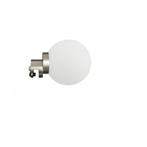 Top Light Glasslight Bulb Fix Spiegelklemmleuchte Nickel matt/Glas weiß +++ Retoure +++ bei lampenonline.de