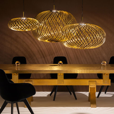 Tom Dixon Spring Leuchten Tom Dixon Spring Leuchten in vielen Größen und Varianten